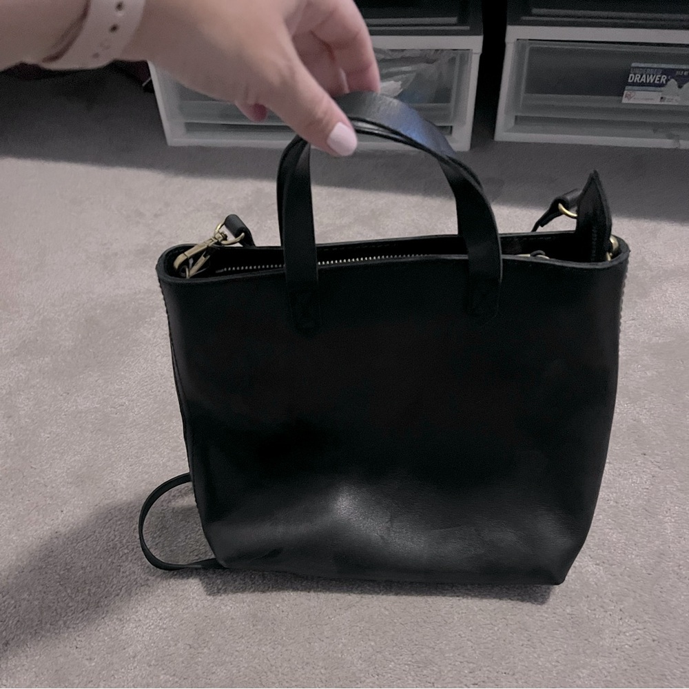 Madewell small transport tote